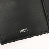 CHRISTIAN DIOR クリスチャンディオール 6連キーケース ブラック 2ESKH281YSE レディース オブリークジャガード キーケース Aランク 中古 銀蔵