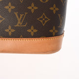 LOUIS VUITTON ルイヴィトン モノグラム アルマ 旧型 ブラウン M51130 レディース モノグラムキャンバス ハンドバッグ ABランク 中古 銀蔵