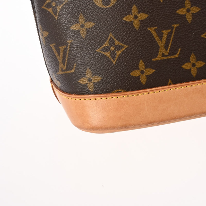 LOUIS VUITTON ルイヴィトン モノグラム アルマ 旧型 ブラウン M51130 レディース モノグラムキャンバス ハンドバッグ ABランク 中古 銀蔵