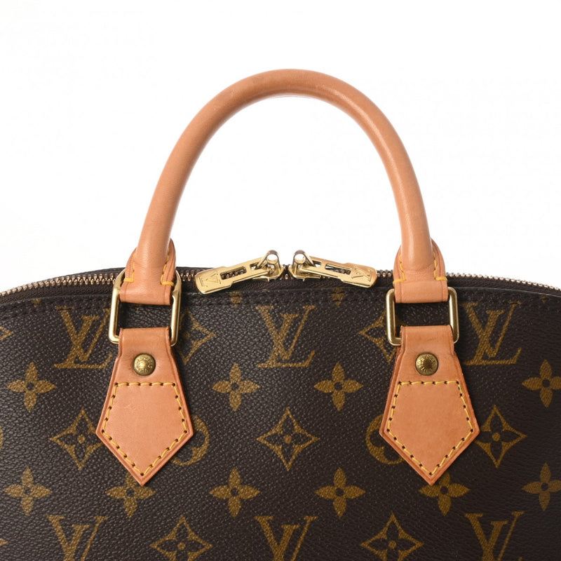 LOUIS VUITTON ルイヴィトン モノグラム アルマ 旧型 ブラウン M51130 レディース モノグラムキャンバス ハンドバッグ ABランク 中古 銀蔵