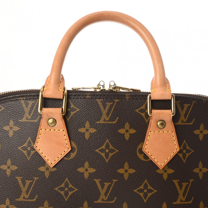 LOUIS VUITTON ルイヴィトン モノグラム アルマ 旧型 ブラウン M51130 レディース モノグラムキャンバス ハンドバッグ ABランク 中古 銀蔵