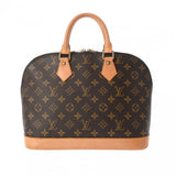 LOUIS VUITTON ルイヴィトン モノグラム アルマ 旧型 ブラウン M51130 レディース モノグラムキャンバス ハンドバッグ ABランク 中古 銀蔵