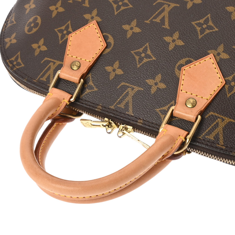 LOUIS VUITTON ルイヴィトン モノグラム アルマ 旧型 ブラウン M51130 レディース モノグラムキャンバス ハンドバッグ ABランク 中古 銀蔵