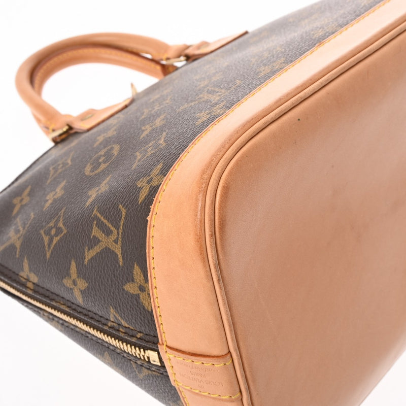 LOUIS VUITTON ルイヴィトン モノグラム アルマ 旧型 ブラウン M51130 レディース モノグラムキャンバス ハンドバッグ ABランク 中古 銀蔵