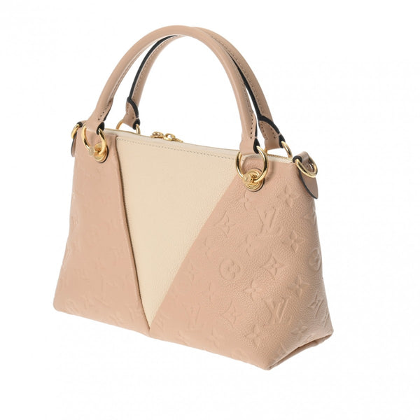 LOUIS VUITTON ルイヴィトン モノグラム アンプント Vトート BB 2WAY ベージュローズ/クレーム M44455 レディース レザー ハンドバッグ ABランク 中古 銀蔵