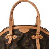 LOUIS VUITTON ルイヴィトン モノグラム ティヴォリ GM ブラウン M40144 レディース モノグラムキャンバス ハンドバッグ ABランク 中古 銀蔵