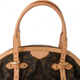 LOUIS VUITTON ルイヴィトン モノグラム ティヴォリ GM ブラウン M40144 レディース モノグラムキャンバス ハンドバッグ ABランク 中古 銀蔵