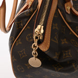 LOUIS VUITTON ルイヴィトン モノグラム ティヴォリ GM ブラウン M40144 レディース モノグラムキャンバス ハンドバッグ ABランク 中古 銀蔵