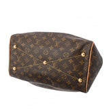 LOUIS VUITTON ルイヴィトン モノグラム ティヴォリ GM ブラウン M40144 レディース モノグラムキャンバス ハンドバッグ ABランク 中古 銀蔵