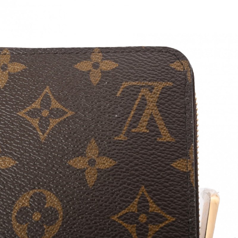 LOUIS VUITTON ルイヴィトン モノグラム ジッピーウォレット ヴィヴィエンヌ ホリデー ブラウン ピンク M82614 レディース モノグラムキャンバス 長財布 未使用 銀蔵