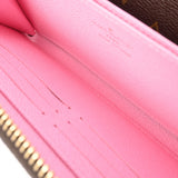 LOUIS VUITTON ルイヴィトン モノグラム ジッピーウォレット ヴィヴィエンヌ ホリデー ブラウン ピンク M82614 レディース モノグラムキャンバス 長財布 未使用 銀蔵