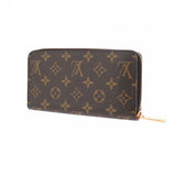 LOUIS VUITTON ルイヴィトン モノグラム ジッピーウォレット ヴィヴィエンヌ ホリデー ブラウン ピンク M82614 レディース モノグラムキャンバス 長財布 未使用 銀蔵