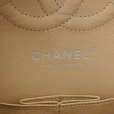 CHANEL シャネル マトラッセ チェーンショルダー Wフラップ 25cm ベージュ A01112 レディース キャビアスキン ショルダーバッグ Aランク 中古 銀蔵