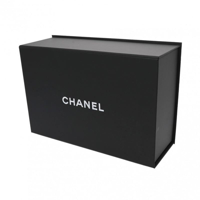 CHANEL シャネル マトラッセ チェーンショルダー Wフラップ 25cm ブラック A01112 レディース キャビアスキン ショルダーバッグ 未使用 銀蔵