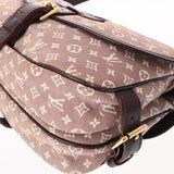 LOUIS VUITTON ルイヴィトン ソミュール PM セピア M40669 レディース モノグラムイディールキャンバス ショルダーバッグ ABランク 中古 銀蔵