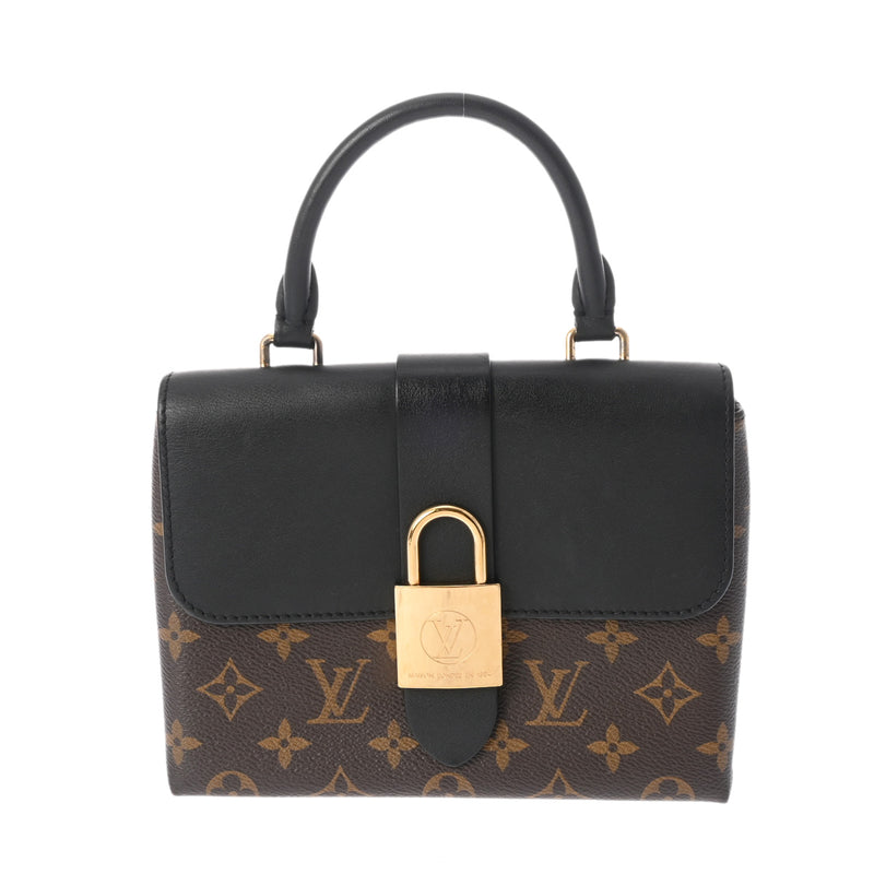 LOUIS VUITTON ルイヴィトン モノグラム ロッキー BB 2WAY ノワール Ｍ44141 レディース モノグラムキャンバス ハンドバッグ ABランク 中古 銀蔵