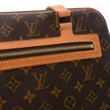 LOUIS VUITTON ルイヴィトン モノグラム シテ GM トート ブラウン M51181 ユニセックス モノグラムキャンバス ハンドバッグ ABランク 中古 銀蔵