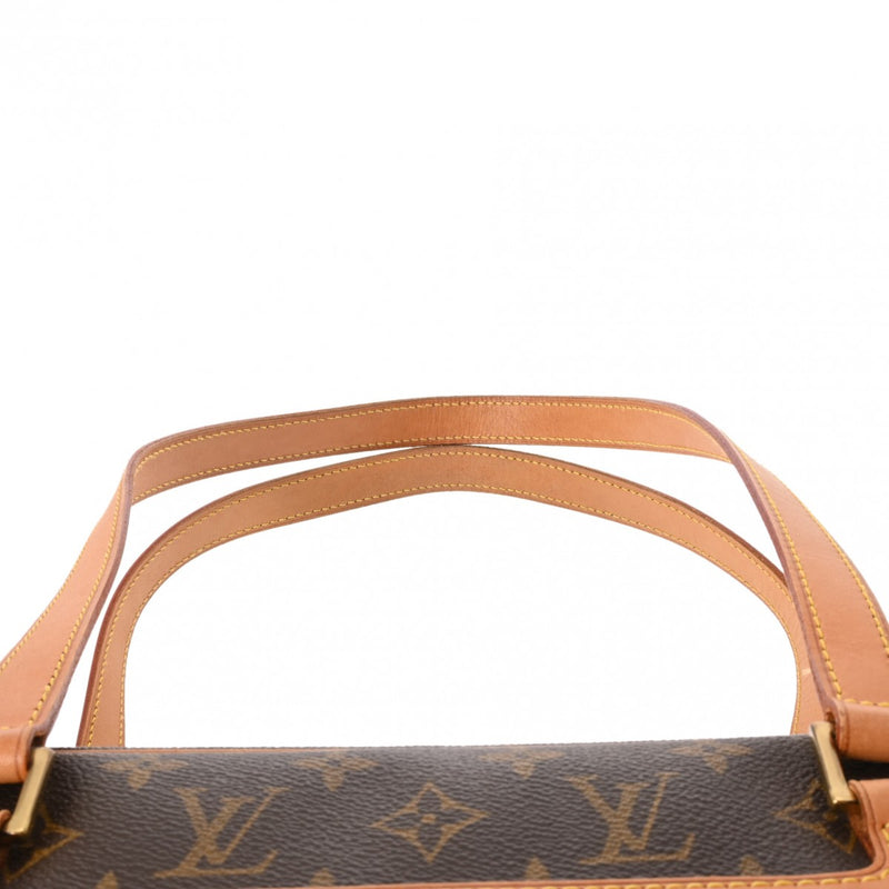 LOUIS VUITTON ルイヴィトン モノグラム シテ GM トート ブラウン M51181 ユニセックス モノグラムキャンバス ハンドバッグ ABランク 中古 銀蔵