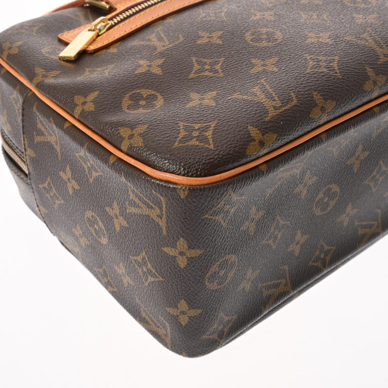 LOUIS VUITTON ルイヴィトン モノグラム シテ GM トート ブラウン M51181 ユニセックス モノグラムキャンバス ハンドバッグ ABランク 中古 銀蔵