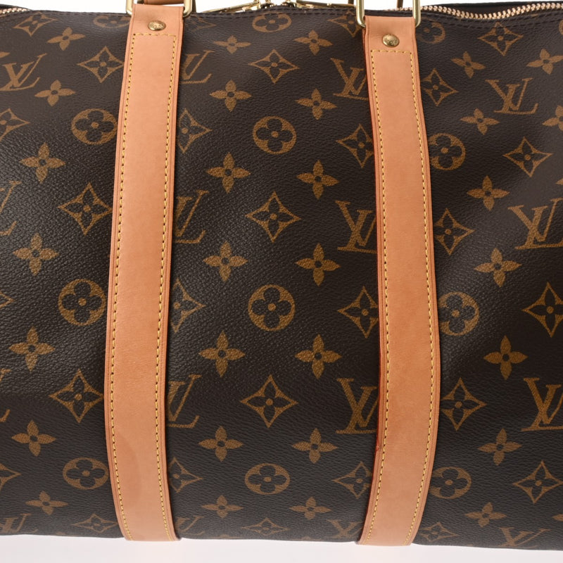 LOUIS VUITTON ルイヴィトン モノグラム キーポル バンドリエール 45 2WAY ブラウン M41418 ユニセックス モノグラムキャンバス ボストンバッグ Aランク 中古 銀蔵