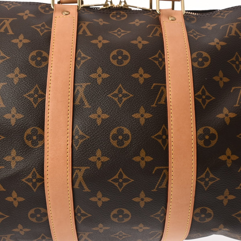 LOUIS VUITTON ルイヴィトン モノグラム キーポル バンドリエール 45 2WAY ブラウン M41418 ユニセックス モノグラムキャンバス ボストンバッグ Aランク 中古 銀蔵