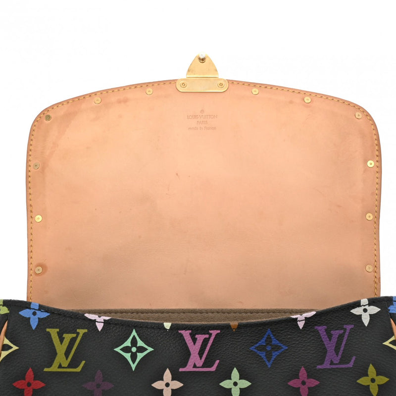 LOUIS VUITTON ルイヴィトン マルチカラー ソローニュ ノワール M92639 レディース モノグラムマルチカラー ショルダーバッグ Bランク 中古 銀蔵