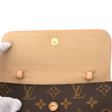 LOUIS VUITTON ルイヴィトン モノグラム ポシェットツイン PM ブラウン M51854 レディース モノグラムキャンバス ショルダーバッグ Aランク 中古 銀蔵