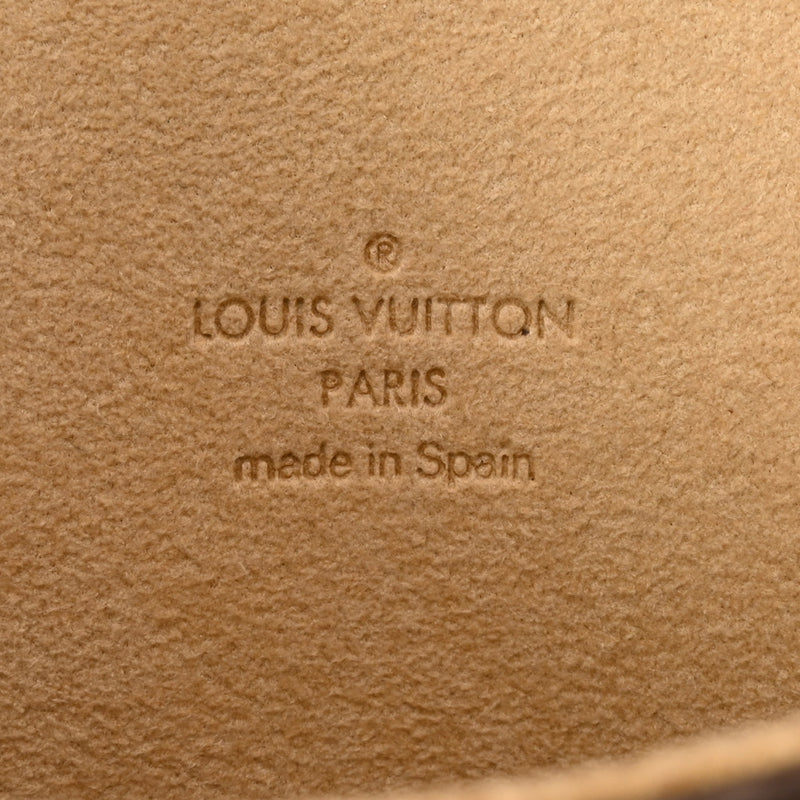 LOUIS VUITTON ルイヴィトン モノグラム ポシェットツイン PM ブラウン M51854 レディース モノグラムキャンバス ショルダーバッグ Aランク 中古 銀蔵