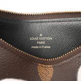 LOUIS VUITTON ルイヴィトン モノグラムリバース ポシェットトリオ ブラウン/キャメル系 レディース モノグラムキャンバス ポーチ Aランク 中古 銀蔵