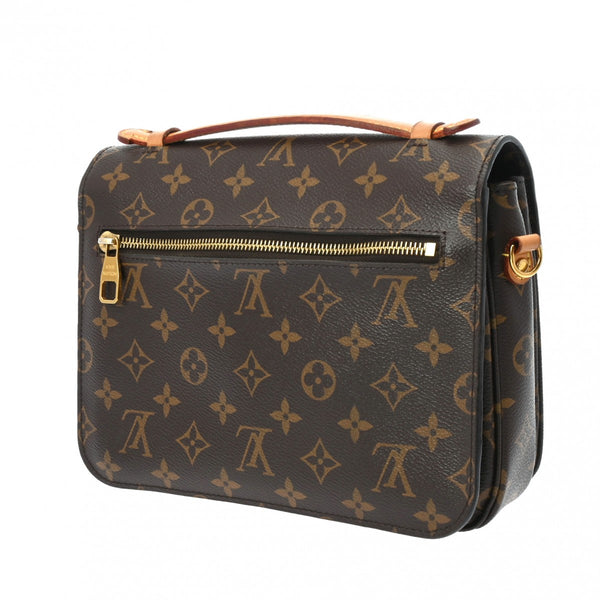 LOUIS VUITTON ルイヴィトン モノグラム ポシェットメティス MM 2WAY ブラウン M44875 レディース モノグラムキャンバス ハンドバッグ Bランク 中古 銀蔵