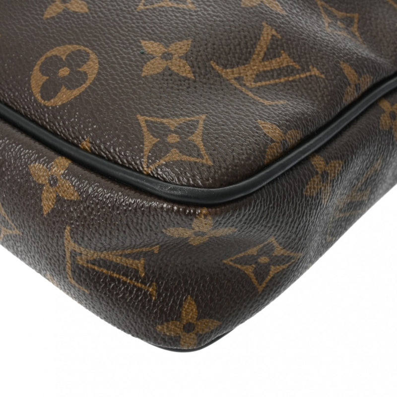 LOUIS VUITTON ルイヴィトン モノグラム マカサー PDV PM ポルトドキュマン ヴォワヤージュ  ブラウン M52005 メンズ モノグラムキャンバス ビジネスバッグ Aランク 中古 銀蔵