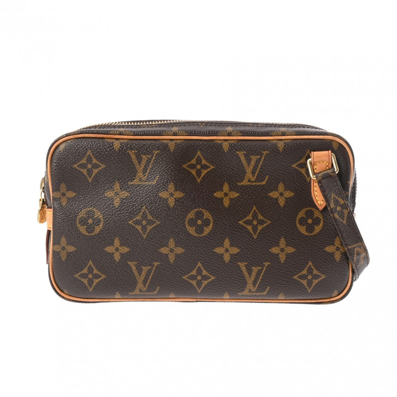 LOUIS VUITTON ルイヴィトン モノグラム マルリーバンドリエール ブラウン M51828 レディース モノグラムキャンバス ショルダーバッグ ABランク 中古 銀蔵