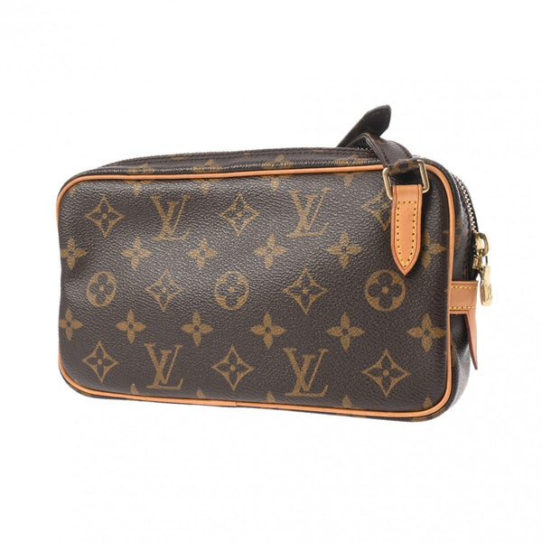 LOUIS VUITTON ルイヴィトン モノグラム マルリーバンドリエール ブラウン M51828 レディース モノグラムキャンバス ショルダーバッグ ABランク 中古 銀蔵