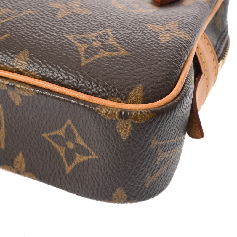 LOUIS VUITTON ルイヴィトン モノグラム マルリーバンドリエール ブラウン M51828 レディース モノグラムキャンバス ショルダーバッグ ABランク 中古 銀蔵