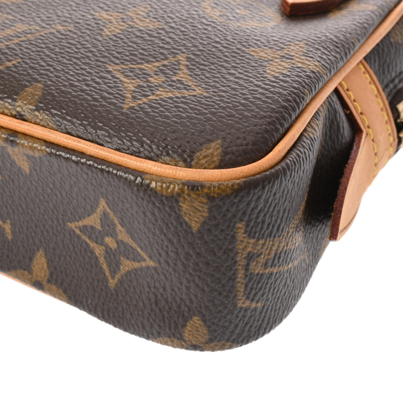 LOUIS VUITTON ルイヴィトン モノグラム マルリーバンドリエール ブラウン M51828 レディース モノグラムキャンバス ショルダーバッグ ABランク 中古 銀蔵