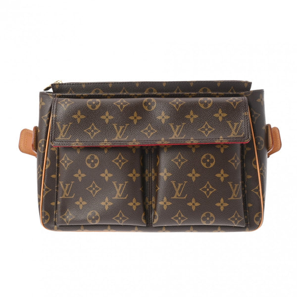 LOUIS VUITTON ルイヴィトン モノグラム ヴィバシテ GM セミショルダー ブラウン M51163 レディース モノグラムキャンバス ハンドバッグ ABランク 中古 銀蔵