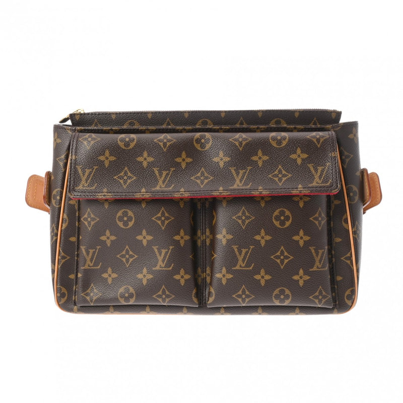 LOUIS VUITTON ルイヴィトン モノグラム ヴィバシテ GM セミショルダー ブラウン M51163 レディース モノグラムキャンバス ハンドバッグ ABランク 中古 銀蔵