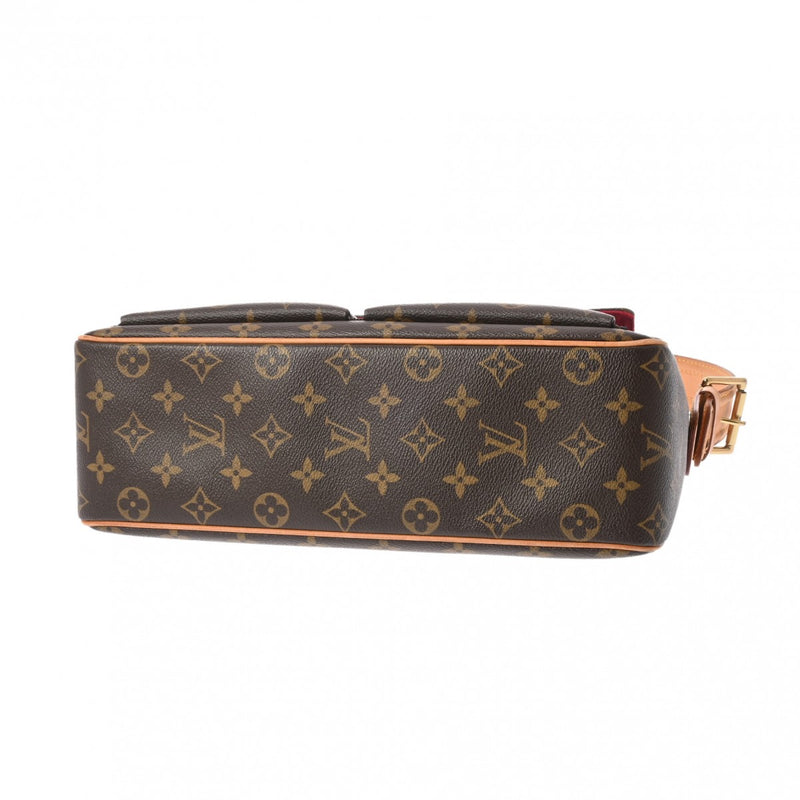 LOUIS VUITTON ルイヴィトン モノグラム ヴィバシテ GM セミショルダー ブラウン M51163 レディース モノグラムキャンバス ハンドバッグ ABランク 中古 銀蔵