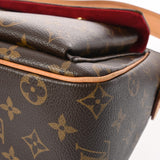 LOUIS VUITTON ルイヴィトン モノグラム ヴィバシテ GM セミショルダー ブラウン M51163 レディース モノグラムキャンバス ハンドバッグ ABランク 中古 銀蔵