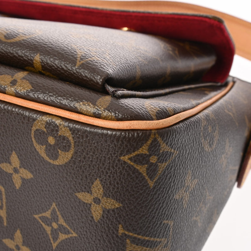 LOUIS VUITTON ルイヴィトン モノグラム ヴィバシテ GM セミショルダー ブラウン M51163 レディース モノグラムキャンバス ハンドバッグ ABランク 中古 銀蔵