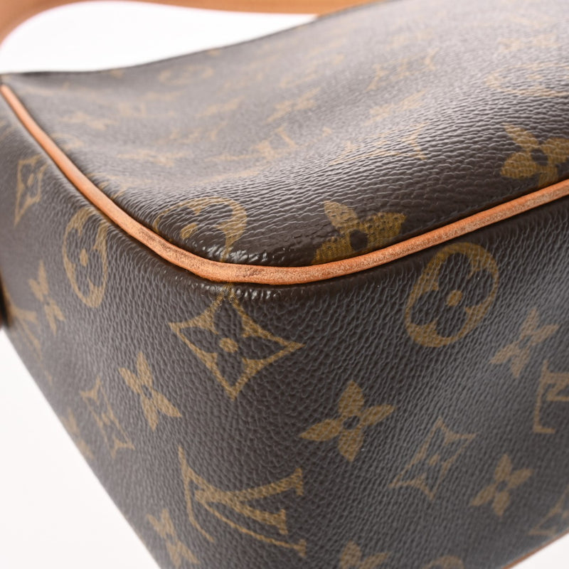 LOUIS VUITTON ルイヴィトン モノグラム ヴィバシテ GM セミショルダー ブラウン M51163 レディース モノグラムキャンバス ハンドバッグ ABランク 中古 銀蔵