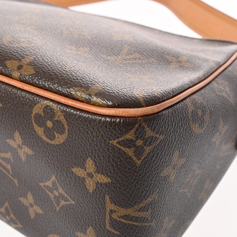 LOUIS VUITTON ルイヴィトン モノグラム ヴィバシテ GM セミショルダー ブラウン M51163 レディース モノグラムキャンバス ハンドバッグ ABランク 中古 銀蔵