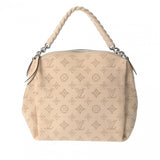 LOUIS VUITTON ルイヴィトン モノグラム マヒナ バビロンチェーン BB 2WAY クレーム M51767 レディース マヒナレザー ハンドバッグ Aランク 中古 銀蔵