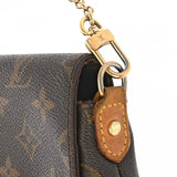 LOUIS VUITTON ルイヴィトン モノグラム フェイボリット MM 2WAY ブラウン M40718 レディース モノグラムキャンバス ショルダーバッグ Bランク 中古 銀蔵