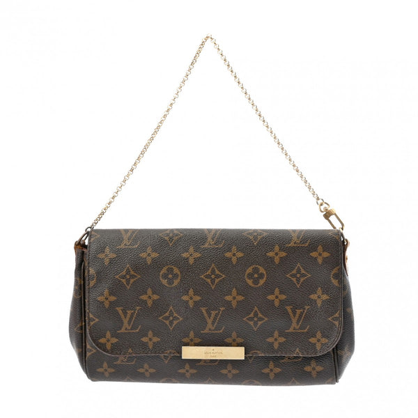 LOUIS VUITTON ルイヴィトン モノグラム フェイボリット MM 2WAY ブラウン M40718 レディース モノグラムキャンバス ショルダーバッグ Bランク 中古 銀蔵