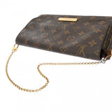 LOUIS VUITTON ルイヴィトン モノグラム フェイボリット MM 2WAY ブラウン M40718 レディース モノグラムキャンバス ショルダーバッグ Bランク 中古 銀蔵