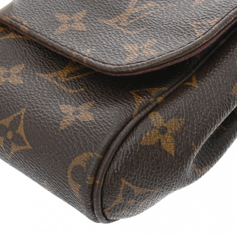 LOUIS VUITTON ルイヴィトン モノグラム フェイボリット MM 2WAY ブラウン M40718 レディース モノグラムキャンバス ショルダーバッグ Bランク 中古 銀蔵