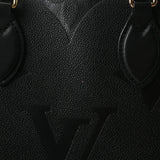 LOUIS VUITTON ルイヴィトン モノグラムアンプラント オンザゴー MM 2WAY ノワール M45595 レディース レザー トートバッグ ABランク 中古 銀蔵