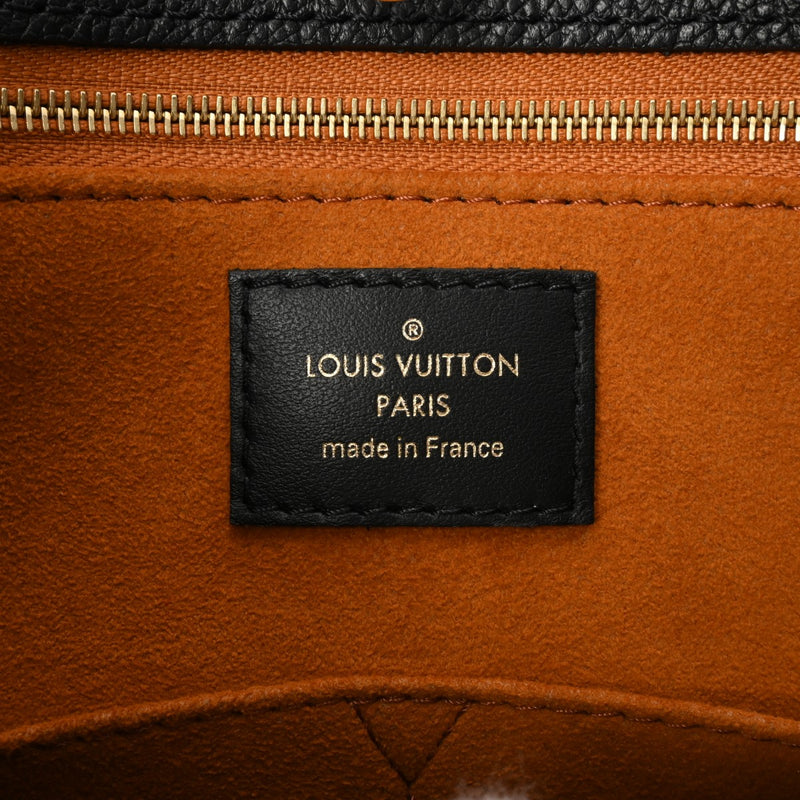 LOUIS VUITTON ルイヴィトン モノグラムアンプラント オンザゴー MM 2WAY ノワール M45595 レディース レザー トートバッグ Aランク 中古 銀蔵