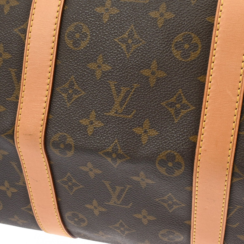 LOUIS VUITTON ルイヴィトン モノグラム キーポル バンドリエール 55 ブラウン M41414 ユニセックス モノグラムキャンバス ボストンバッグ ABランク 中古 銀蔵